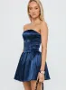 Forevermore Strapless Mini Dress Navy sold by Princess Polly
