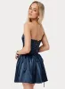 Forevermore Strapless Mini Dress Navy sold by Princess Polly