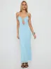 Capisce Maxi Dress Light Blue sold by Princess Polly