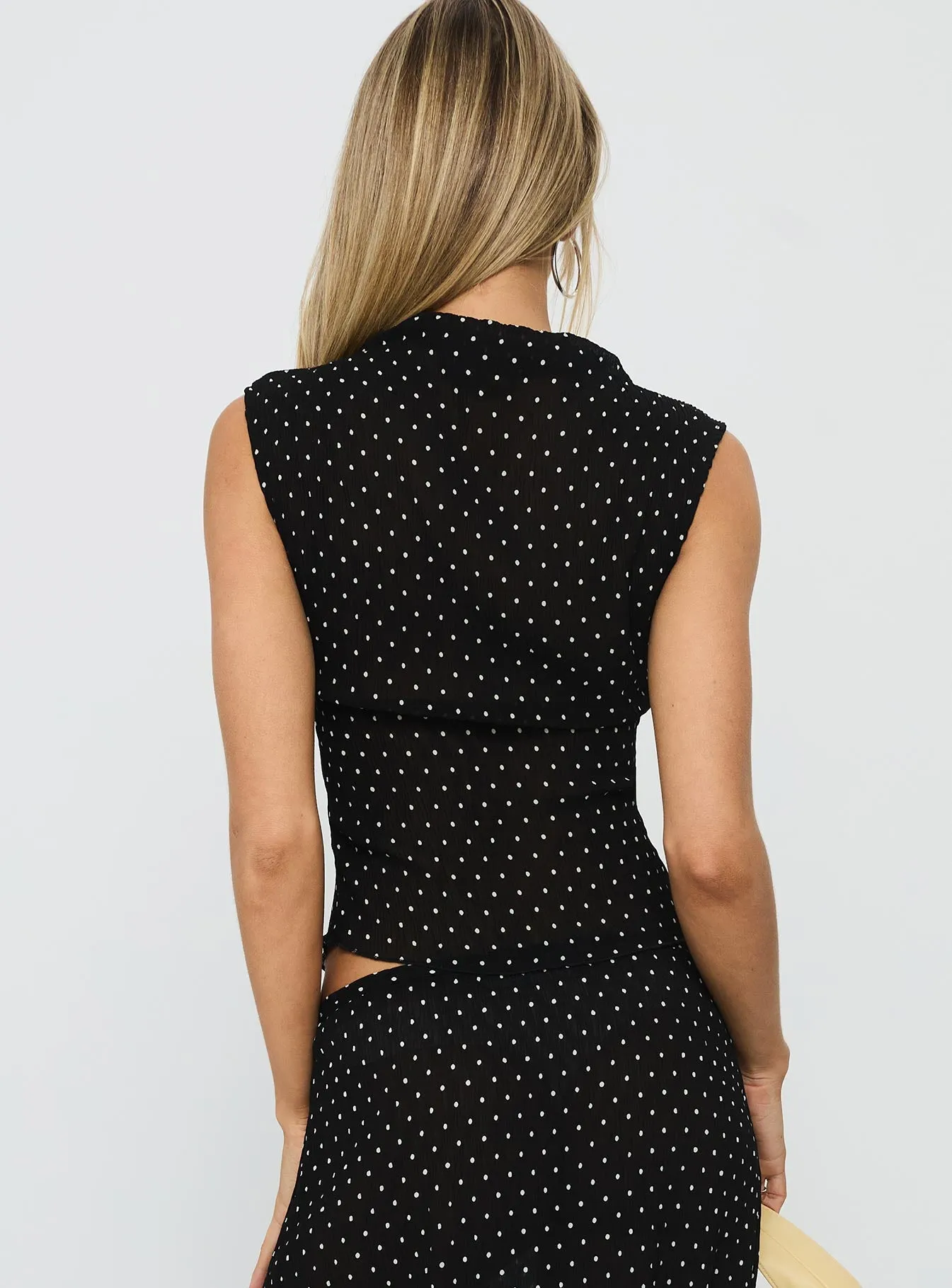 Ford Top Onyx Polka sold by Princess Polly product image thumbnail 5