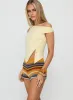 Nikaya Shorts Multi Stripe sold by Princess Polly