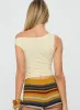 Karre Off The Shoulder Top Lemon sold by Princess Polly