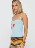Sweetscape Bead Detail Top Star / Blue sold by Princess Polly