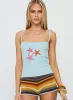Sweetscape Bead Detail Top Star / Blue sold by Princess Polly