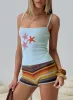 Sweetscape Bead Detail Top Star / Blue sold by Princess Polly