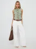 Serenitia Mid Rise Straight Leg Relaxed Jeans White Wash sold by Princess Polly