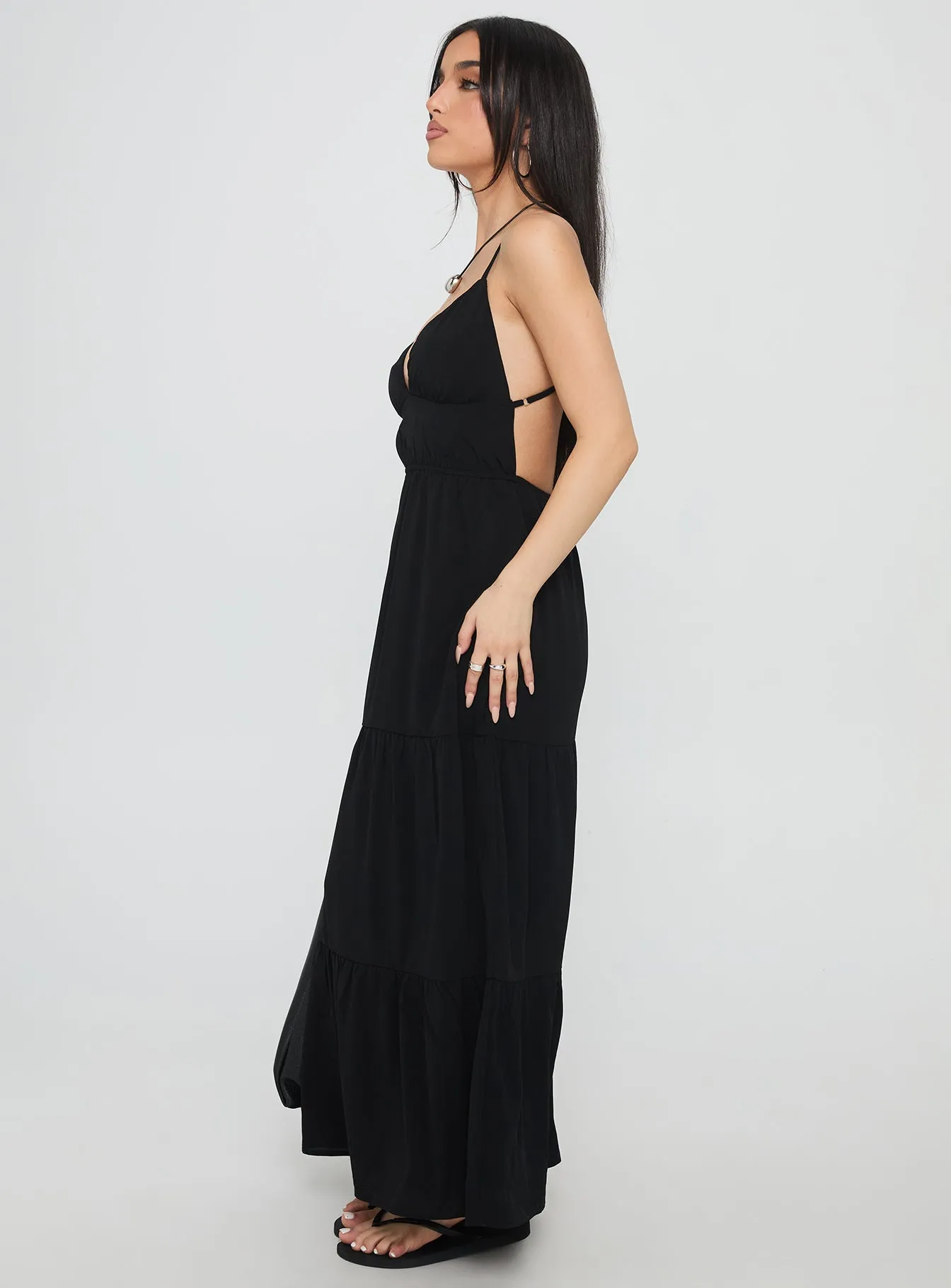 Mckew Maxi Dress Black sold by Princess Polly product image thumbnail 3