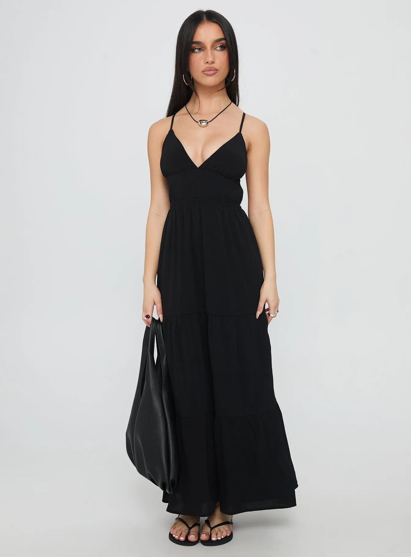 Mckew Maxi Dress Black sold by Princess Polly product image thumbnail 2