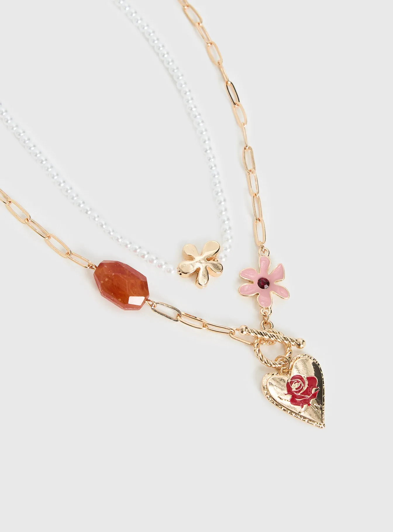 Decipher Necklace Gold sold by Princess Polly product image thumbnail 3