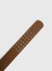 Essences Faux Leather Belt Brown sold by Princess Polly