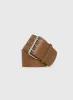Essences Faux Leather Belt Brown sold by Princess Polly