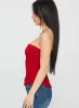Kaetlyn Strapless Corset Top Red sold by Princess Polly