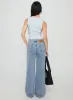 Kadison Low Rise Straight Leg Jeans Mid Wash Blue sold by Princess Polly