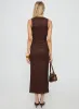Fayola Maxi Dress Floral Brown sold by Princess Polly