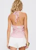 Valorie Halter Top Pink Multi sold by Princess Polly