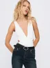 Formative Backless Bodysuit White sold by Princess Polly