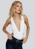 Formative Backless Bodysuit White sold by Princess Polly