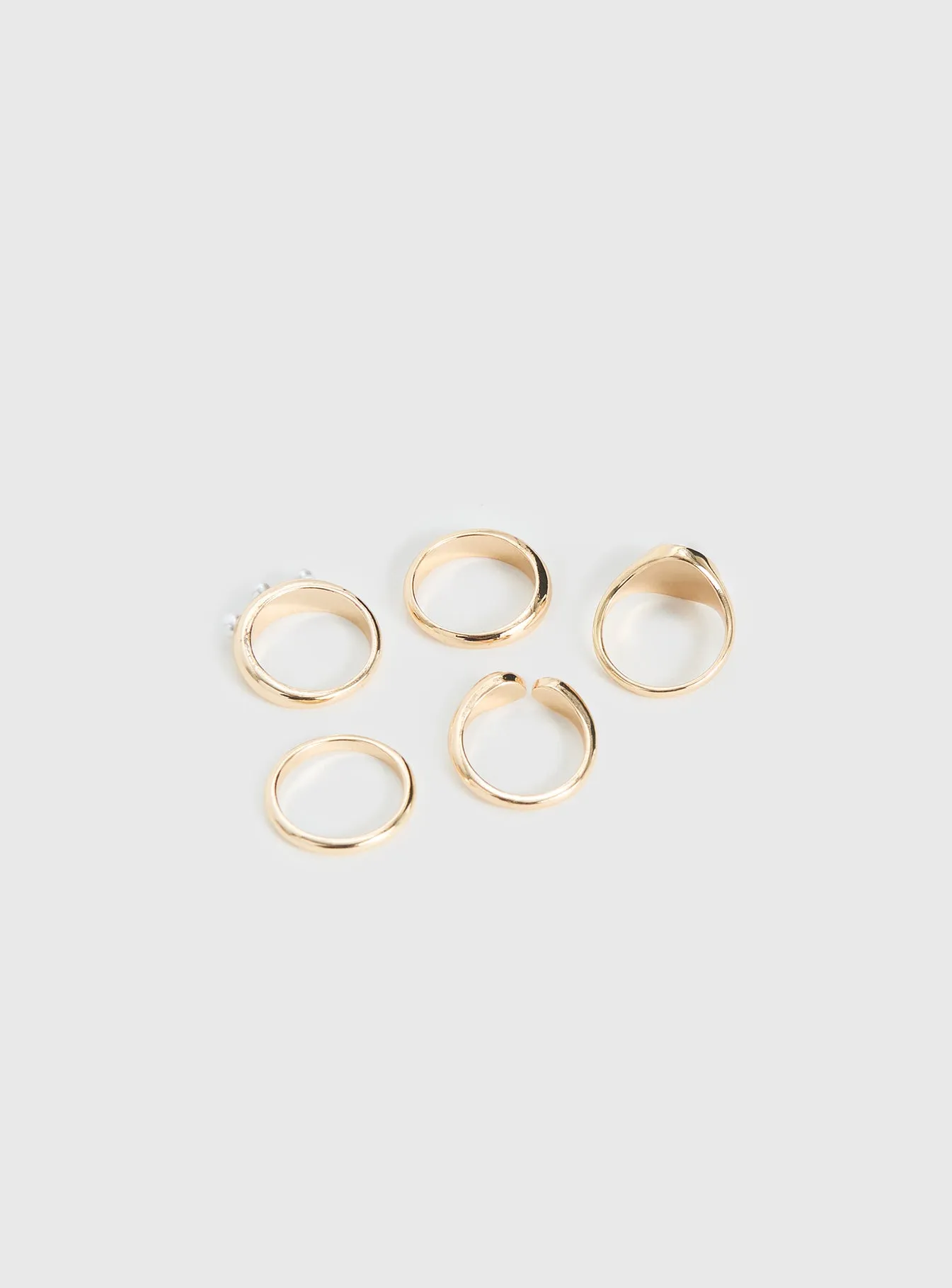 Stellon Ring Pack Gold sold by Princess Polly product image thumbnail 4