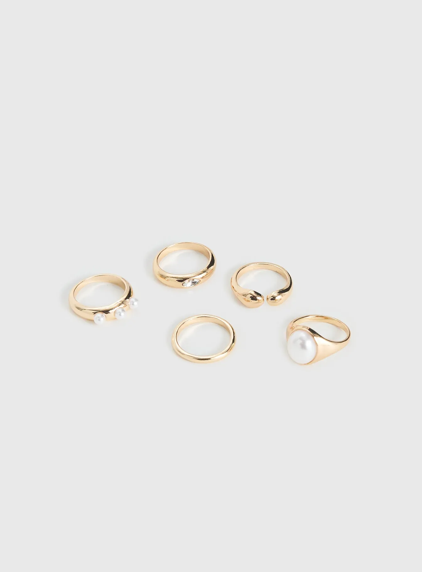 Stellon Ring Pack Gold sold by Princess Polly product image thumbnail 2