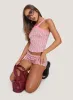 Eunia Short Pink Pinstripe sold by Princess Polly