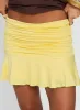 Celebrations Mini Skirt Lemon sold by Princess Polly