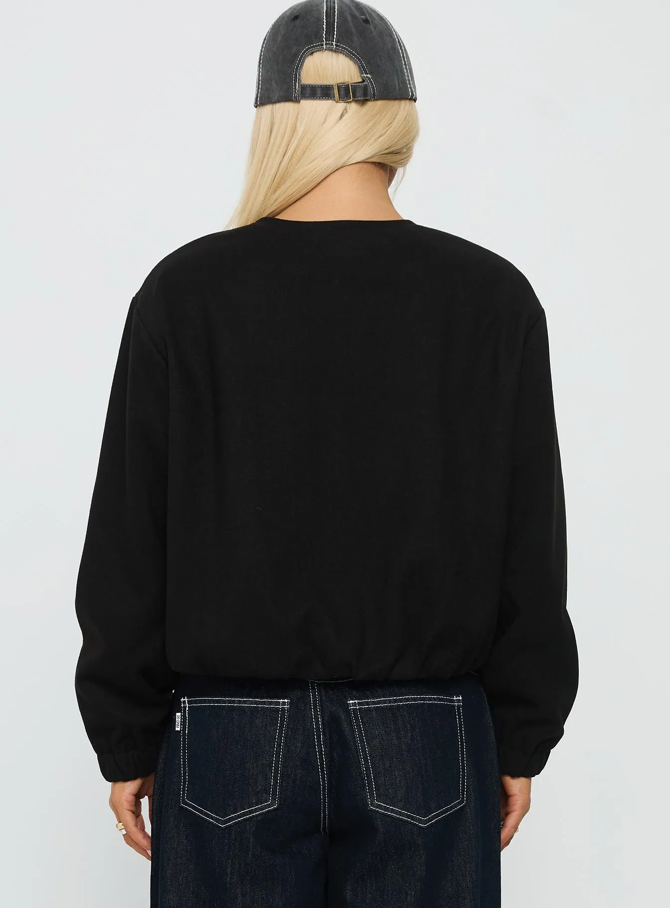 Grasp Bomber Jacket Black sold by Princess Polly product image thumbnail 4