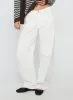 Kaio Mid Rise Barrel Leg Denim Jeans White sold by Princess Polly