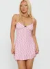 Sleep Schedule Sleep Mini Dress Pink Polka sold by Princess Polly
