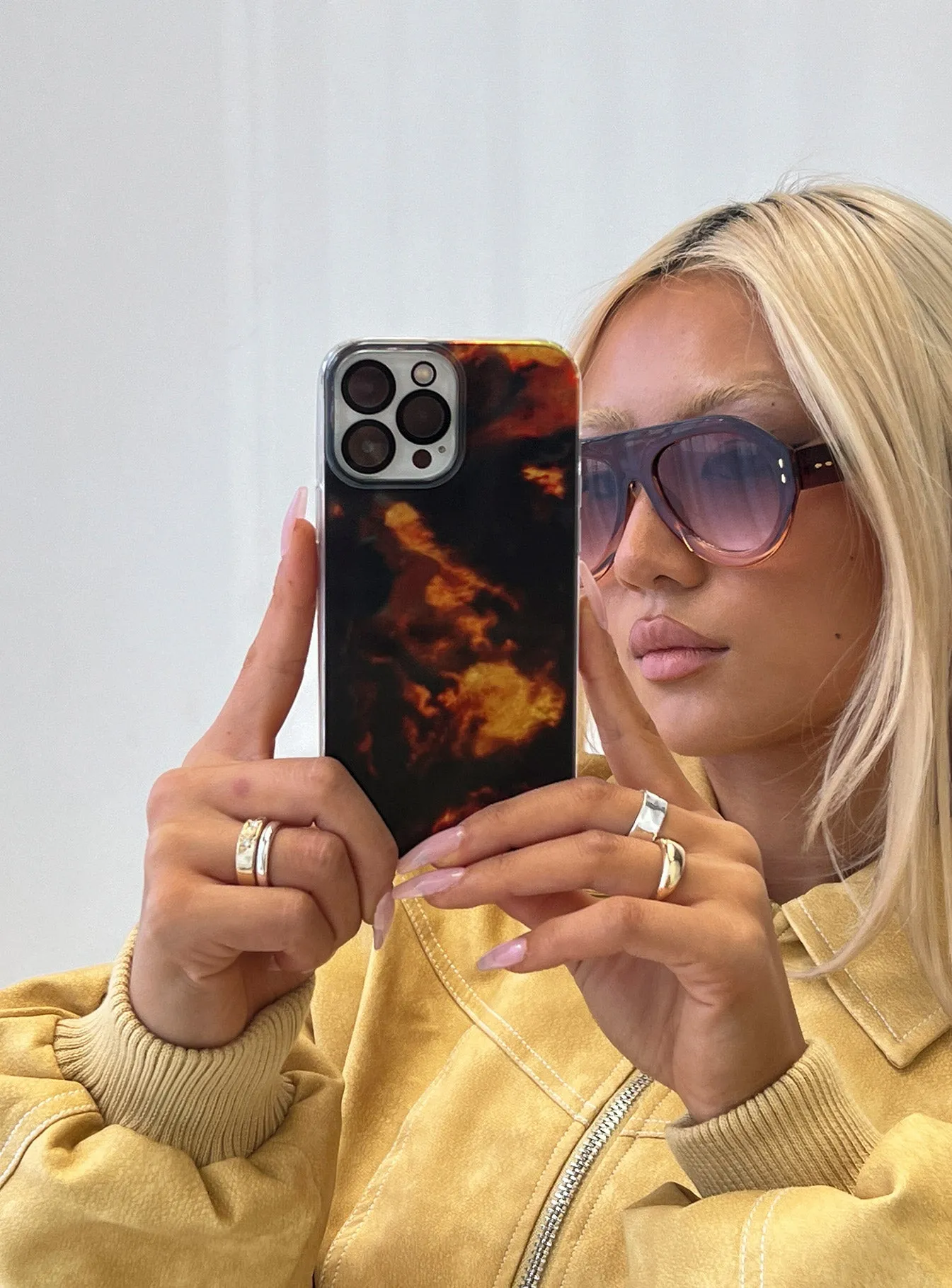 Call Me Back iPhone Case Tortoise sold by Princess Polly product image thumbnail 3