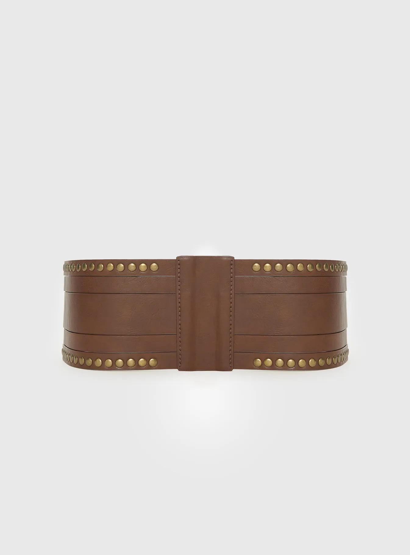 Vanish Faux Leather Belt Brown sold by Princess Polly product image thumbnail 4