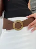 Vanish Faux Leather Belt Brown sold by Princess Polly