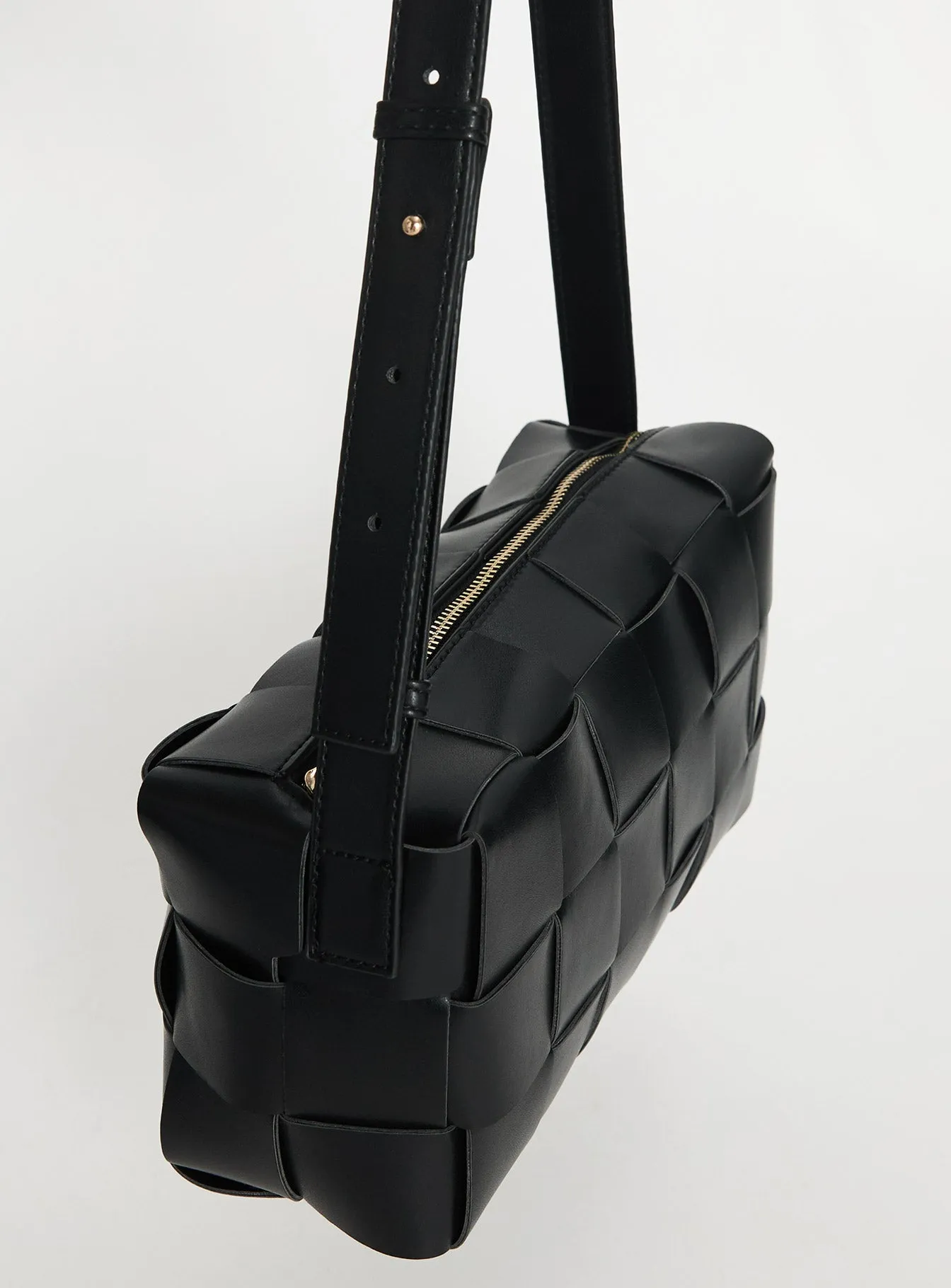 Declynn Woven Shoulder Bag Black sold by Princess Polly product image thumbnail 5