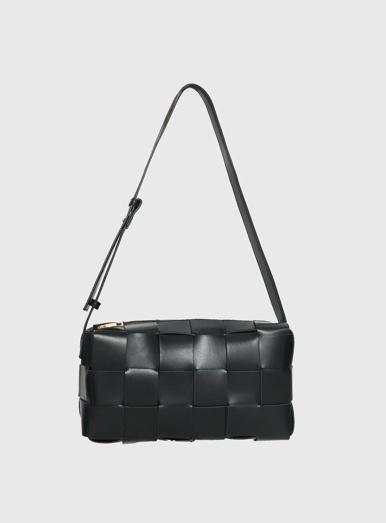 Declynn Woven Shoulder Bag Black sold by Princess Polly product image thumbnail 4
