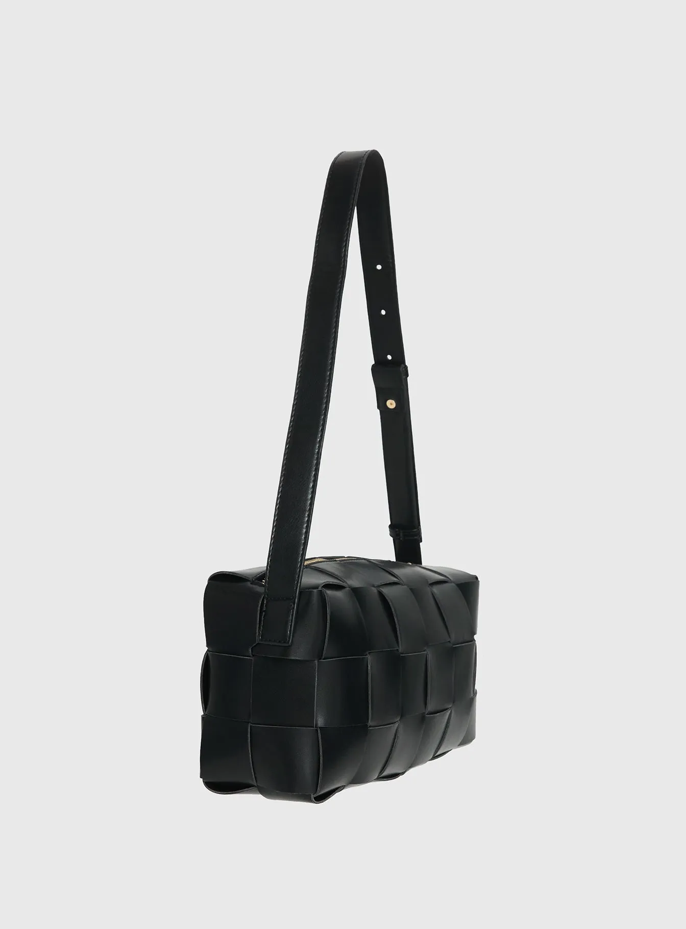 Declynn Woven Shoulder Bag Black sold by Princess Polly product image thumbnail 3