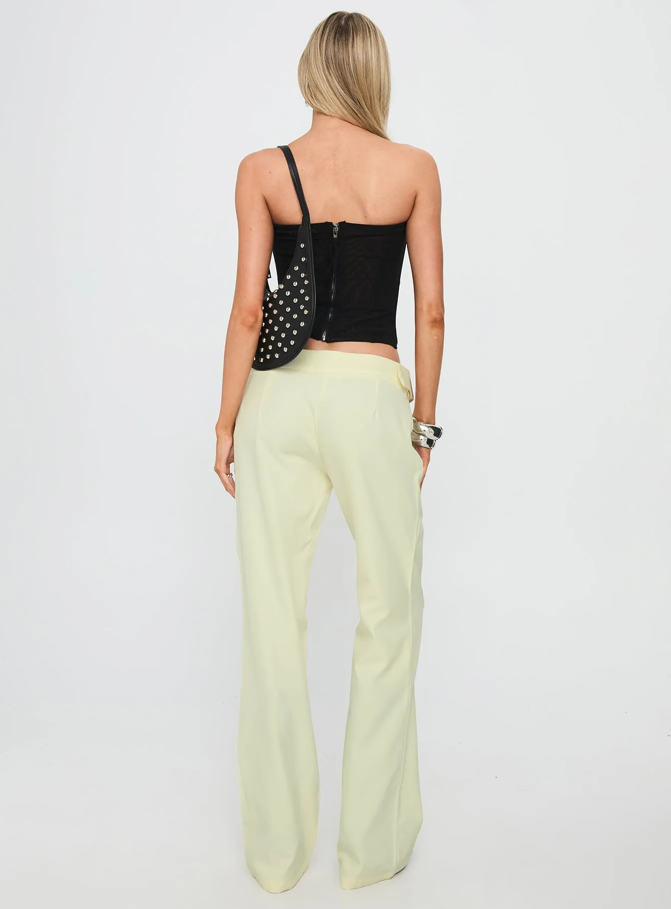 Alyanna Hardware Pants Cream sold by Princess Polly product image thumbnail 5