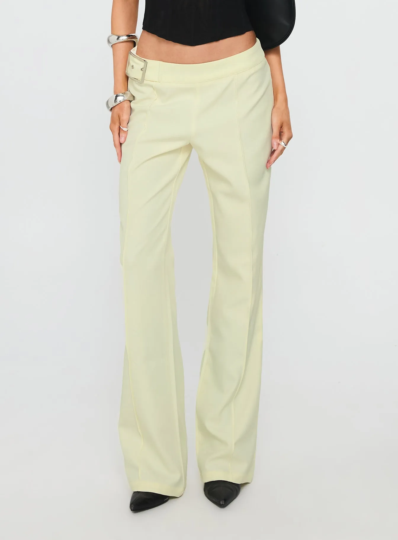 Alyanna Hardware Pants Cream sold by Princess Polly product image thumbnail 2