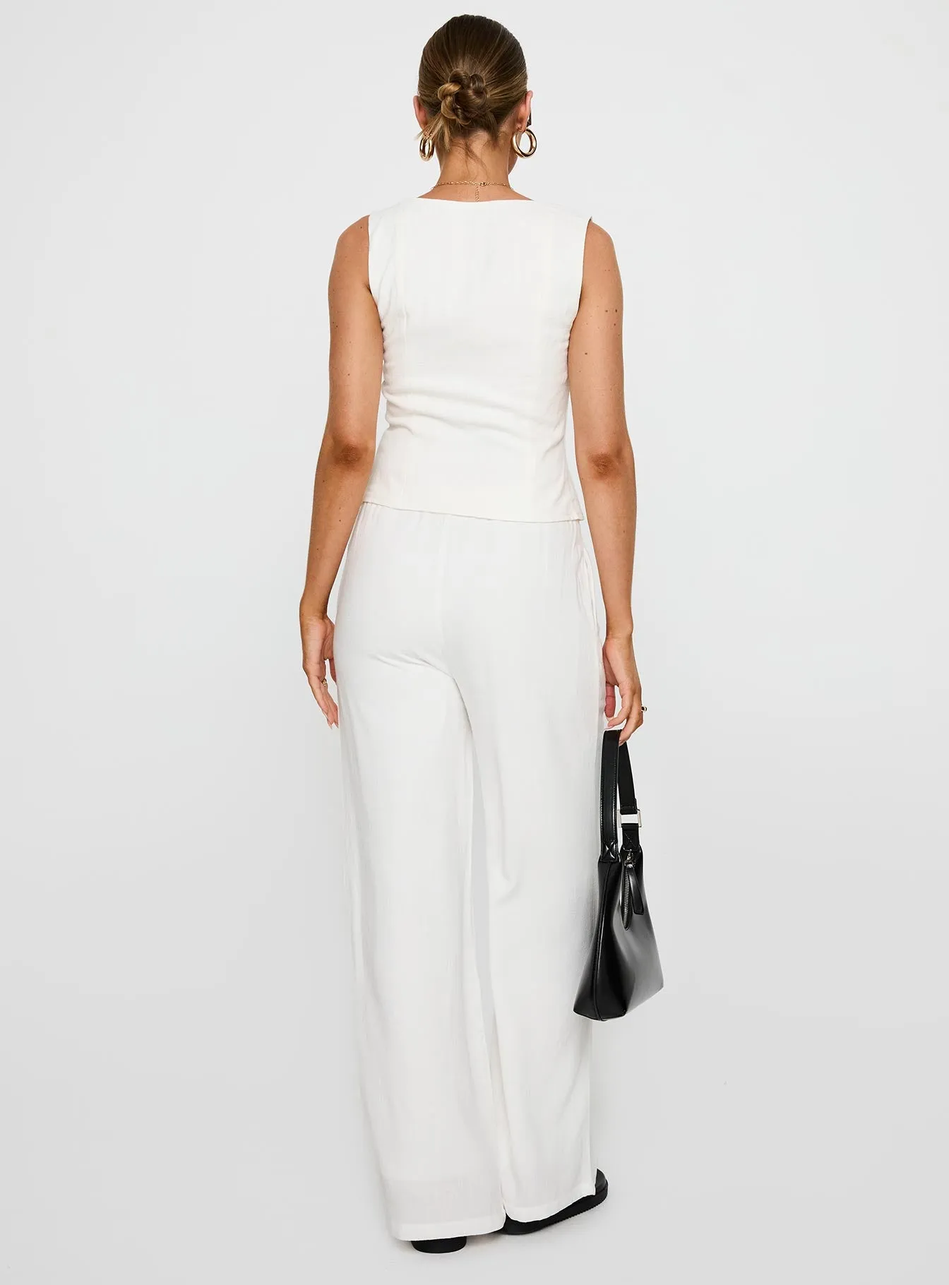 Parklea Pants White Tall sold by Princess Polly product image thumbnail 5