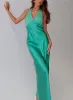 Annalia Scarf Tie Maxi Dress Aqua sold by Princess Polly