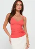 Attention On Me Top Orange sold by Princess Polly