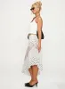 Rennar Maxi Skirt White / Polka Dot Petite sold by Princess Polly
