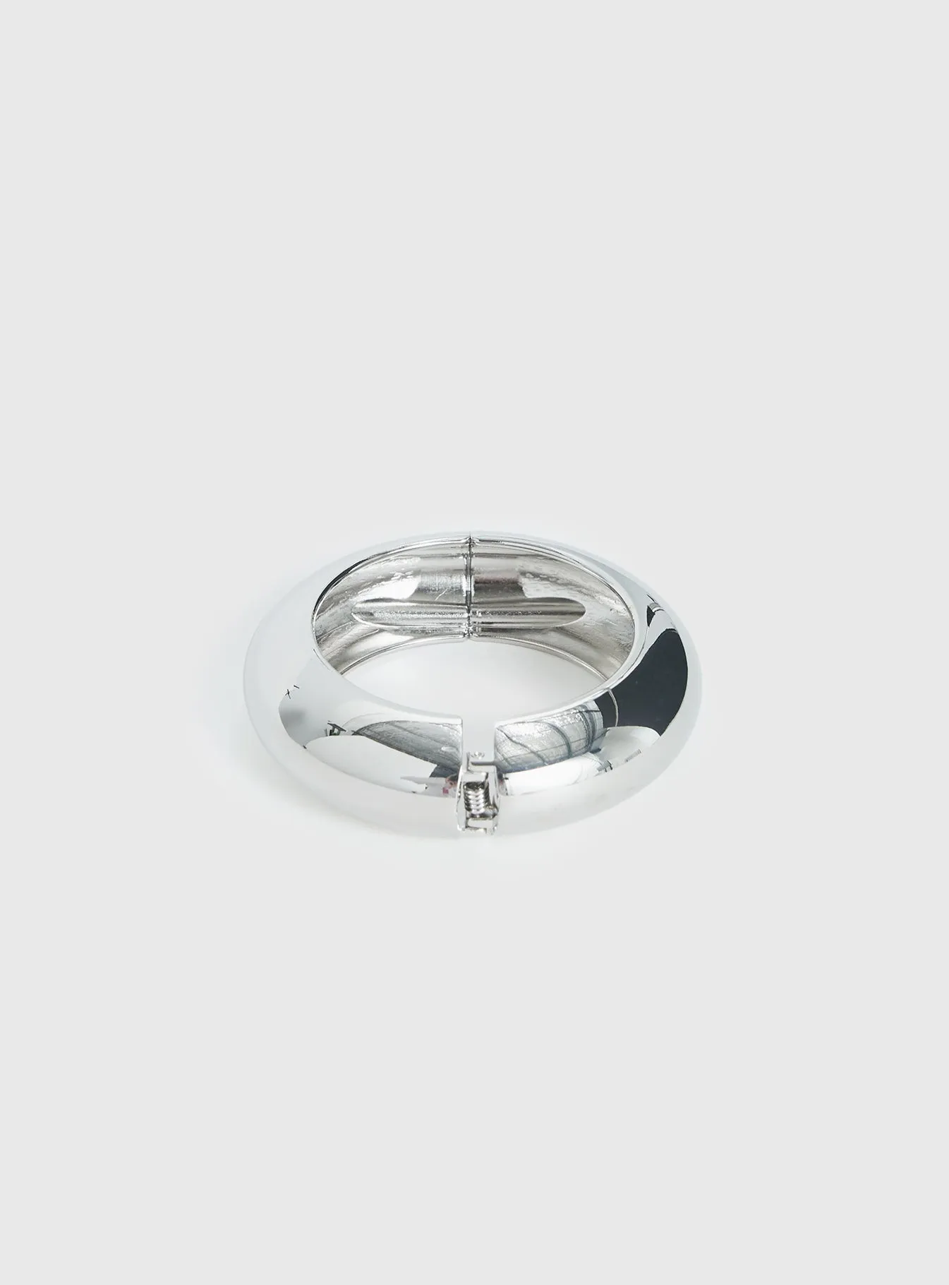 Eliya Chunky Bracelet Silver sold by Princess Polly product image thumbnail 4