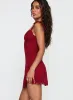 Beacall Mini Dress Red Petite sold by Princess Polly
