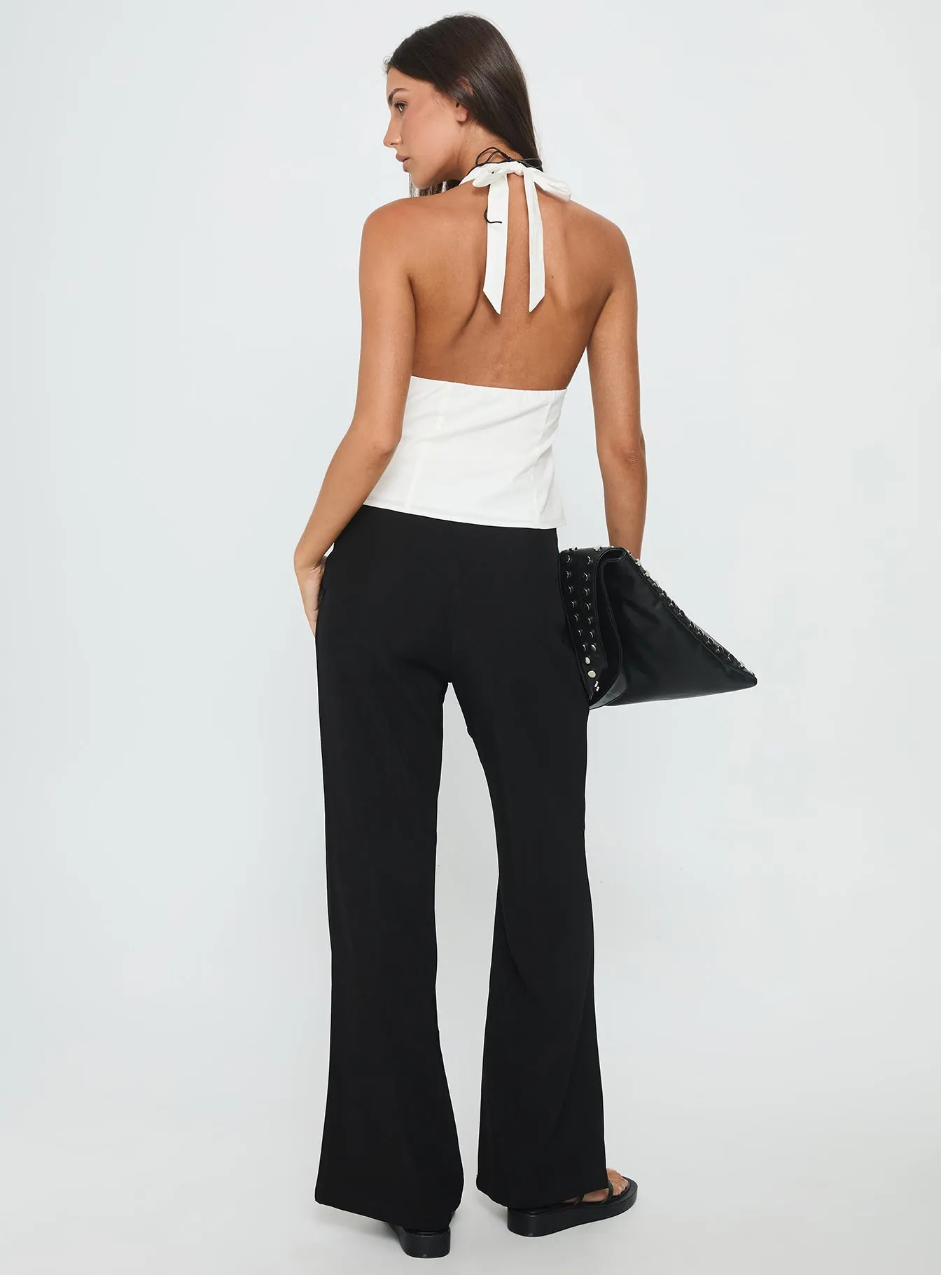 Ambient Wide Leg Pant Black sold by Princess Polly product image thumbnail 5