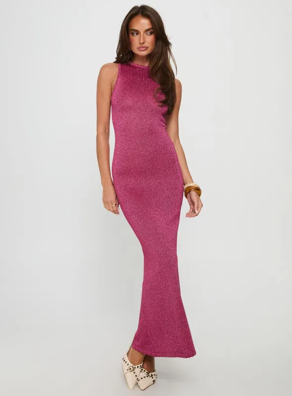 bandeau ruffle detail maxi dress in dusty pink reviews Kim Pink Strapless Ruffle Maxi Dress - 14