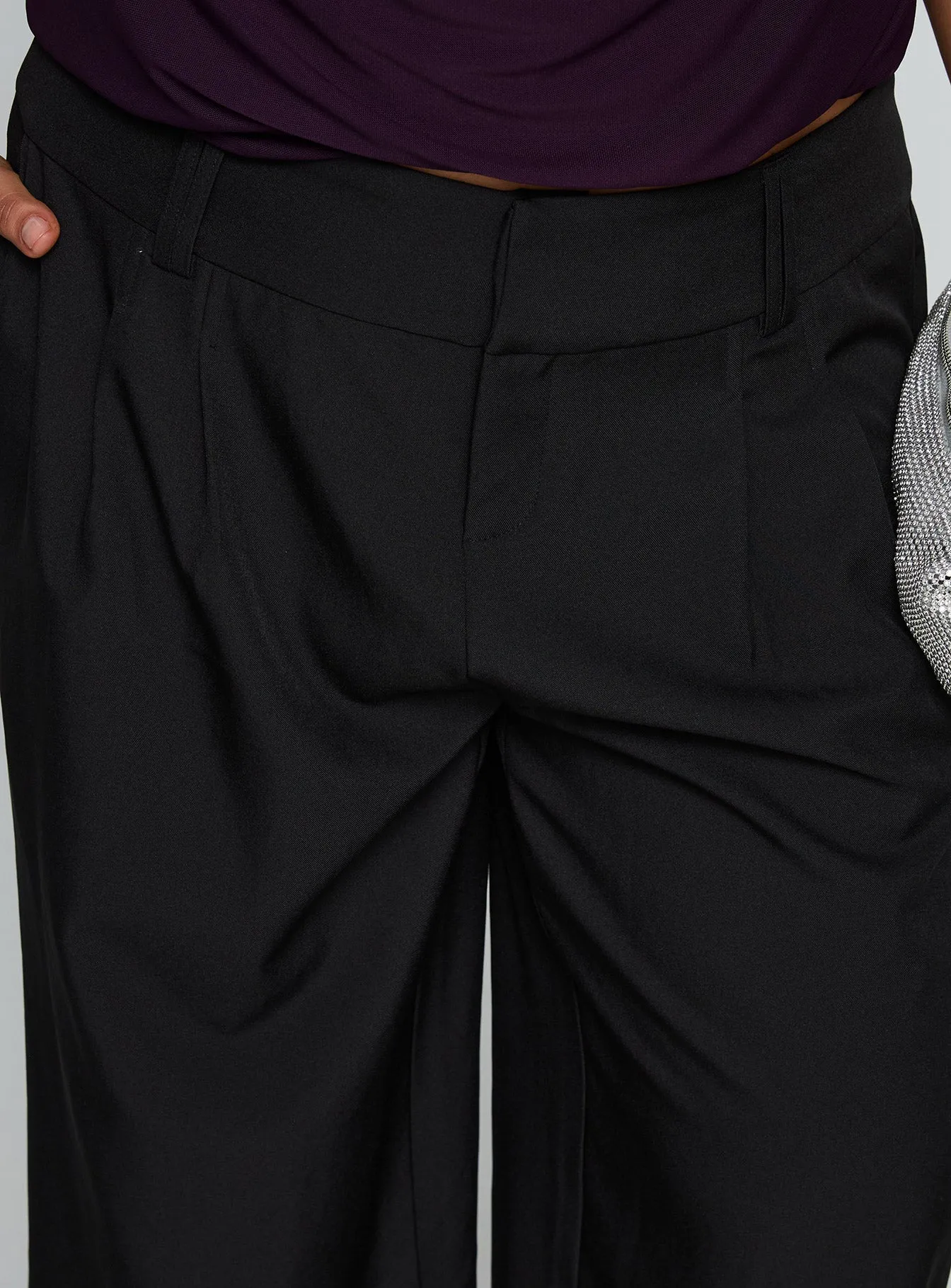 Two Lovers Low Rise Pants Black Curve sold by Princess Polly product image thumbnail 5