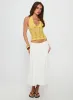 Cruizer Halter Top Yellow sold by Princess Polly