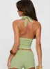 Whimsy Halter Top Yellow Stripe sold by Princess Polly