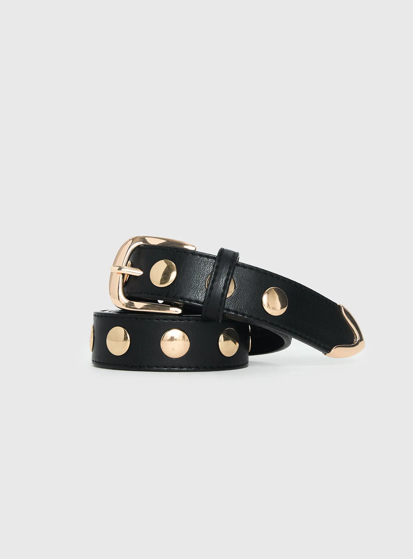 Projecting Belt Black / Gold sold by Princess Polly product image thumbnail 2