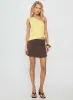 Orlana One Shoulder Top Yellow sold by Princess Polly