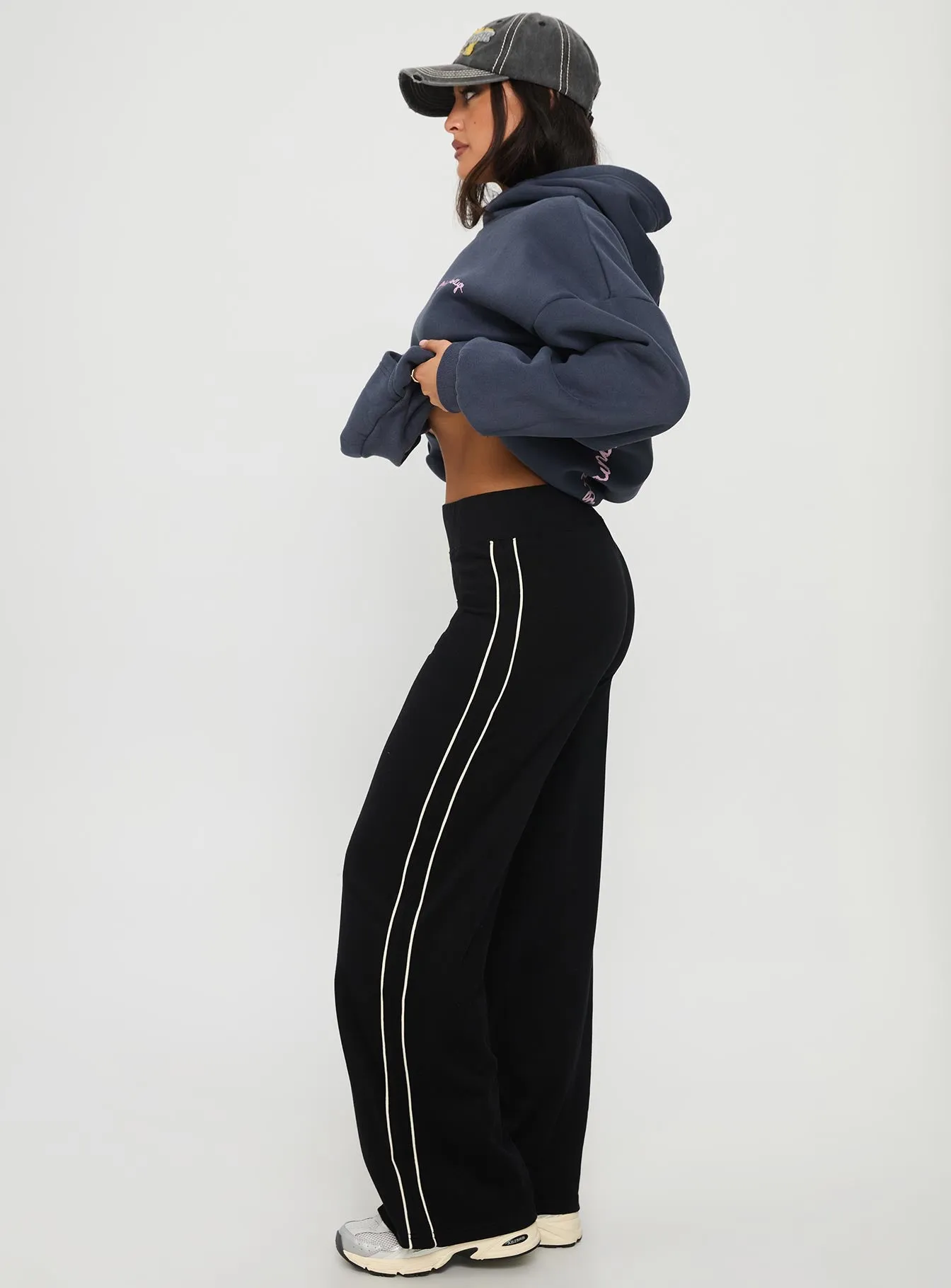 Ascenda Straight Leg Track Pant Black sold by Princess Polly product image thumbnail 4
